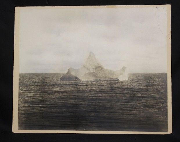Photo said to show the iceberg that hit the Titanic