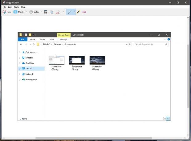 Snipping Tool is an easy-to-use app that comes in Windows 10