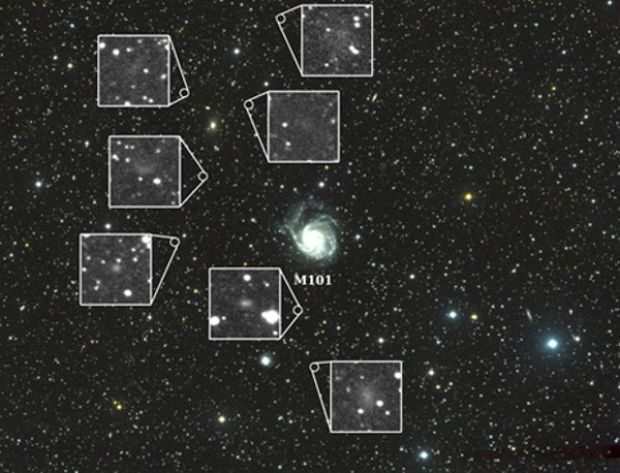 Yale University researchers identify 7 previously unknown dwarf galaxies