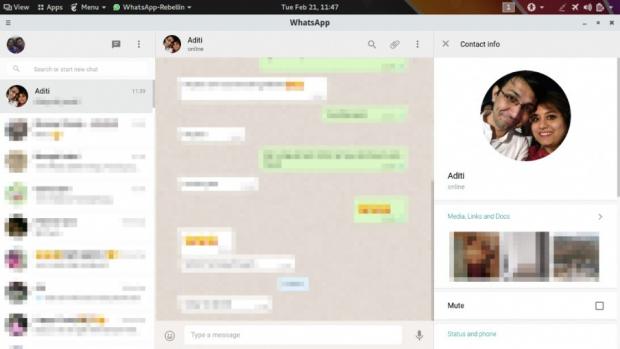 WhatsApp Client for Linux