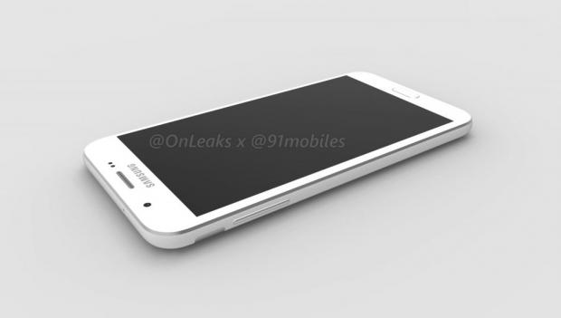 White variant of the Galaxy J7 (2017)
