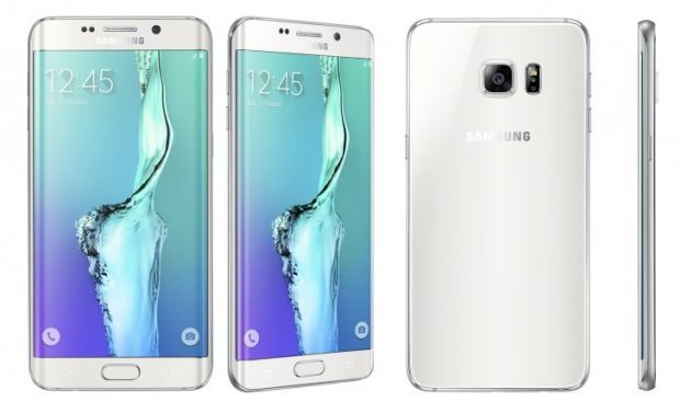 Samsung Galaxy S6 edge+ in White Pearl