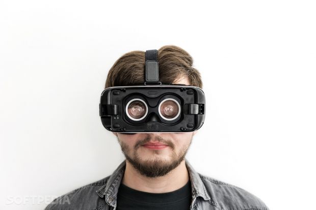 Samsung Gear VR correct position - the headset must be centered on your face