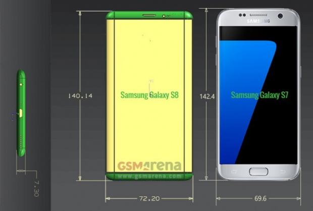 Galaxy S8 schematics