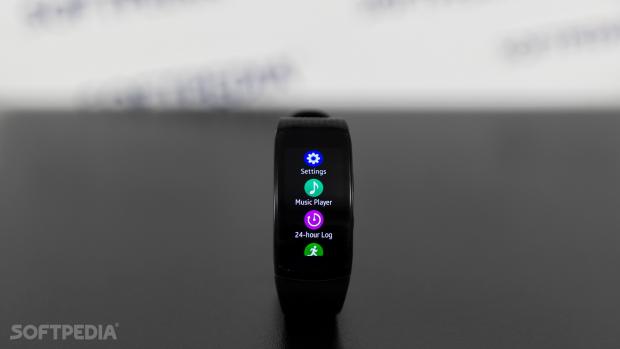Samsung Gear Fit2 Pro settings screen
