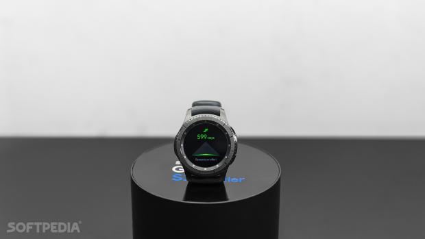 Samsung Gear S3 step count