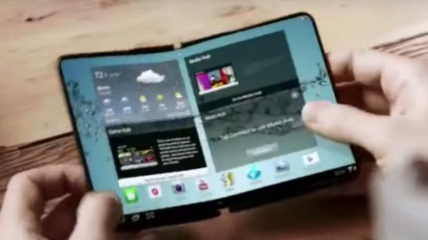 Samsung foldable concept smartphone