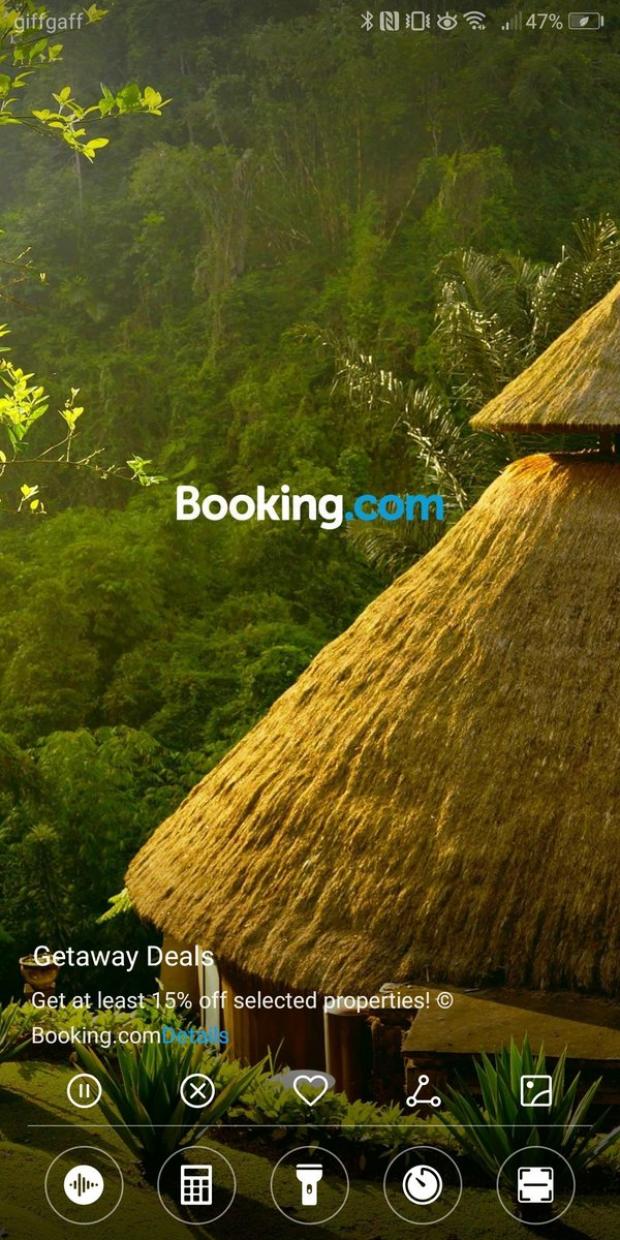Booking.com on Huawei
