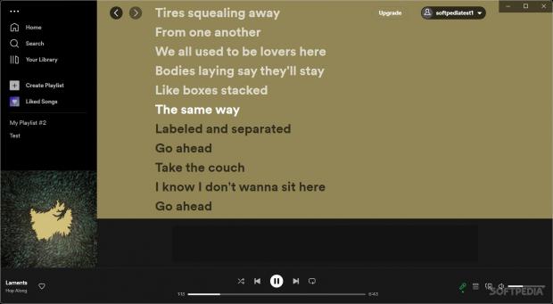 See the lyrics of your favorite songs with a click