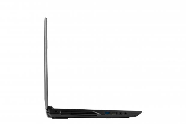 Gazelle laptop - left side ports