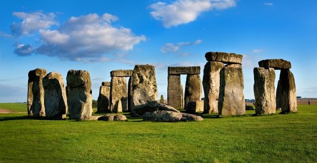 Stonehenge was built around 4,500 years ago