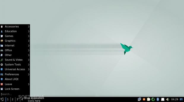 The LXQt 0.11.1 desktop environment