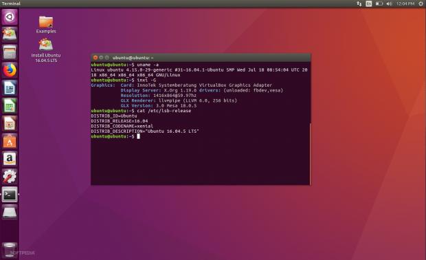 Ubuntu 16.04.5 LTS running Linux kernel 4.15