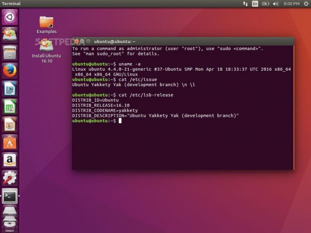 Ubuntu 16.10 daily build