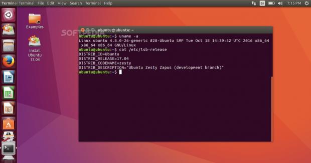 Ubuntu 17.04 runs Linux kernel 4.8