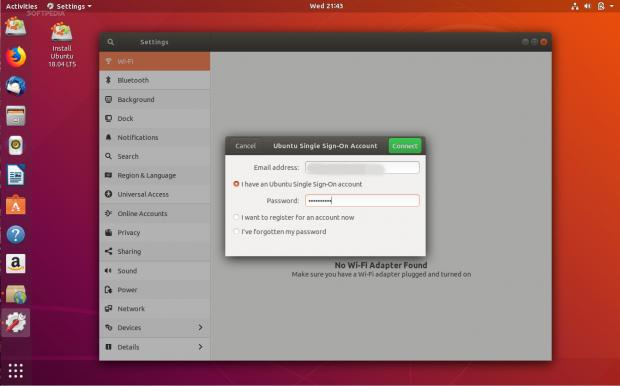 Signing with your Ubuntu SSO account