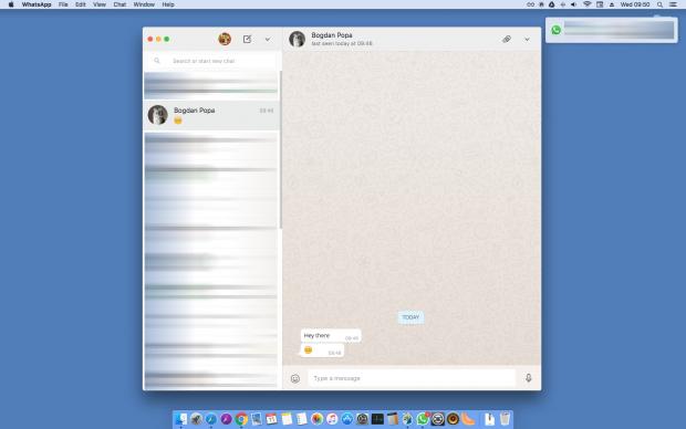 This is what the Mac OS X client looks like