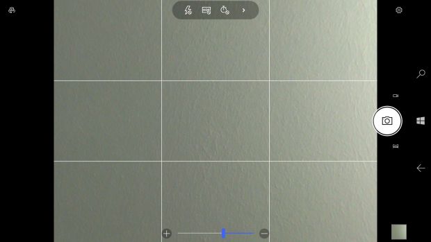New Camera app UI brought by the latest update