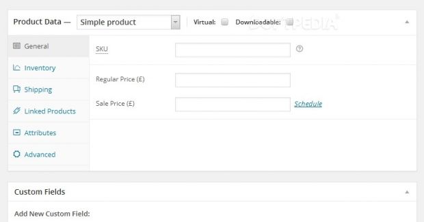Price input field inside WooCommerce product pages