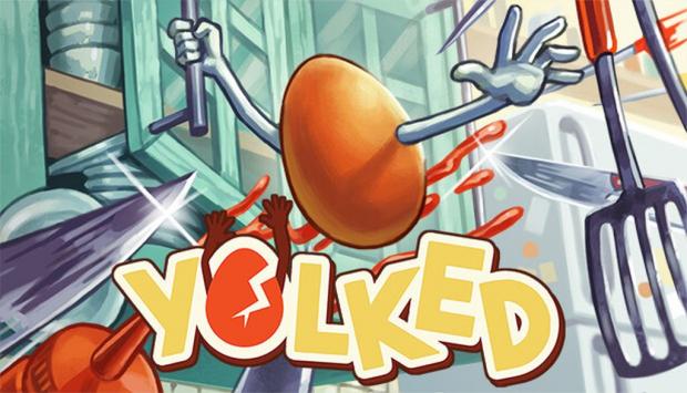 YOLKED – The Egg Game key art