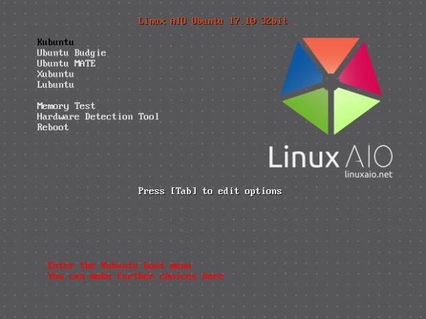 Linux AIO Ubuntu 17.10 32-bit