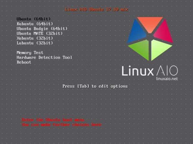 Linux AIO Ubuntu 17.10 Mix
