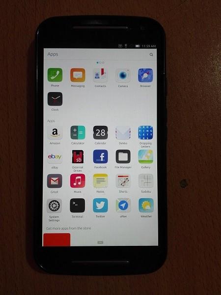 Moto G2 as Ubuntu Phone