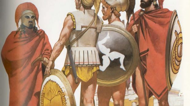 Greek hoplites