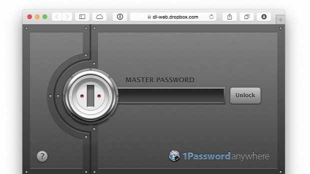 1PasswordAnywhere lets users access passwords via a local HTML file