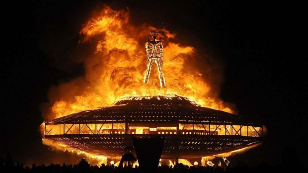 Burning Man festival in 2014