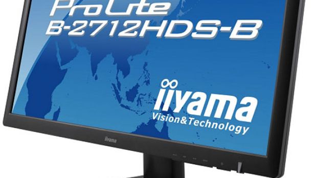 The ProLite B2712HDS-B LCD display