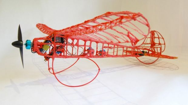 3Doodler-printed airplane