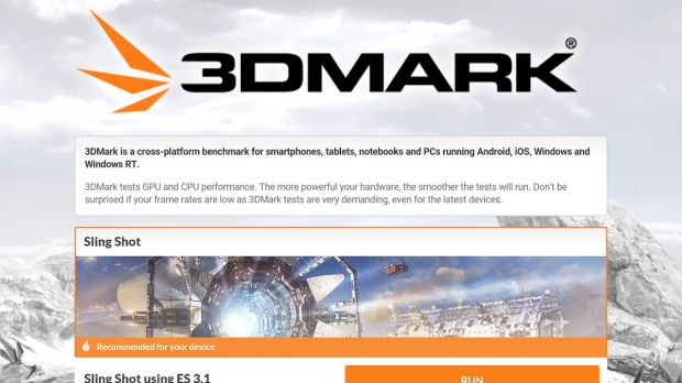 3DMark benchmark for Windows, Android and iOS