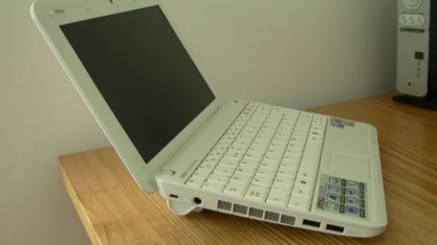 MSI Wind netbook with 9-cell battery