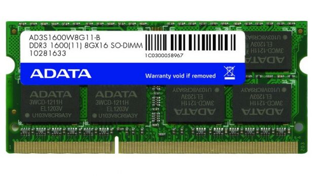 ADATA Premier series DDR3-1600 8GB SO-DIMM memory