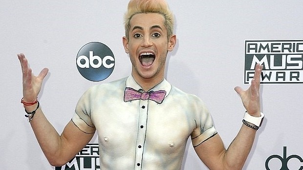 Frankie Grande is Ariana Grande’s less famous brother, made his red carpet debut at the AMAs 2014