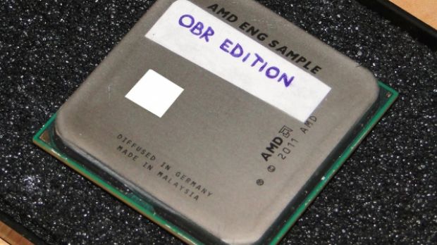 AMD FX-8130P engineering sample of Bulldozer CPU