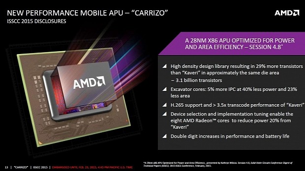 AMD Carrizo APU incoming