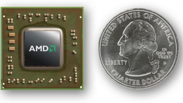 AMD Temash APU chip shot
