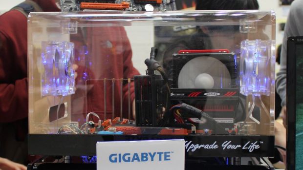 Gigabyte system powered by AMD Radeon HD 6990 Antilles graphics card