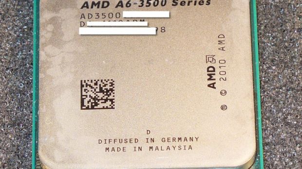 AMD A6-3500 triple core AMD Llano APU