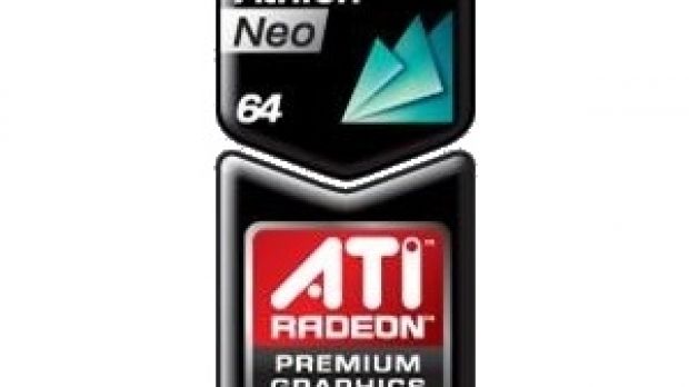 AMD New and Radeon 3000 Series logo
