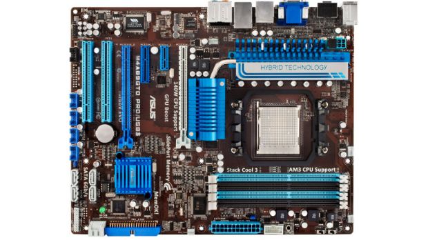 The ASUS M4A89GTD PRO motherboard