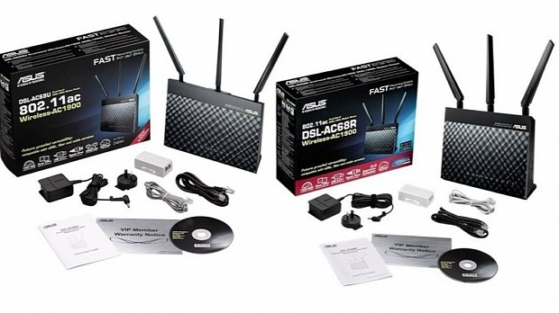 ASUS DSL-AC68R and DSL-AC68U Routers