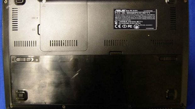 Back cover of ASUS Eee PC S101