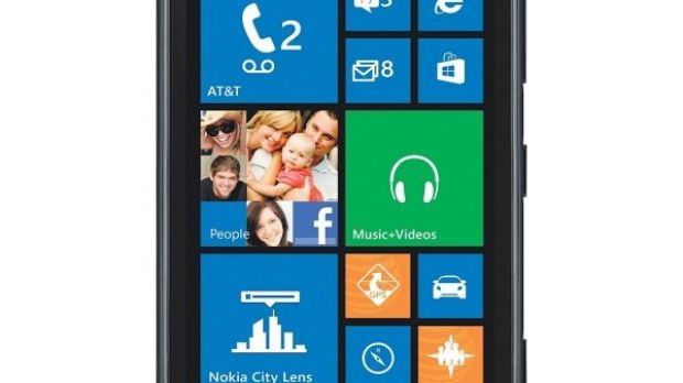 AT&T Nokia Lumia 820 (front)