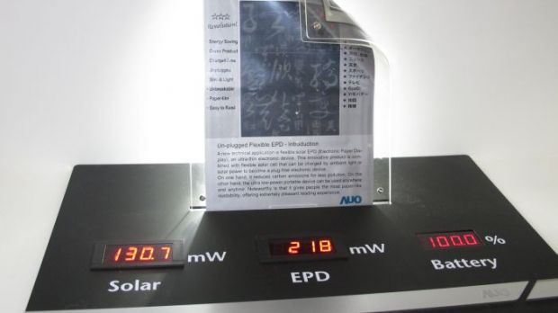 AUO solar powered ePaper display