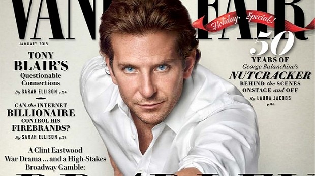 Bradley Cooper pays tribute to iconic Sean Connery photo on Vanity Fair cover