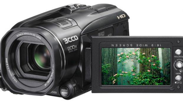The GZ-HD3 high-definition camcorder