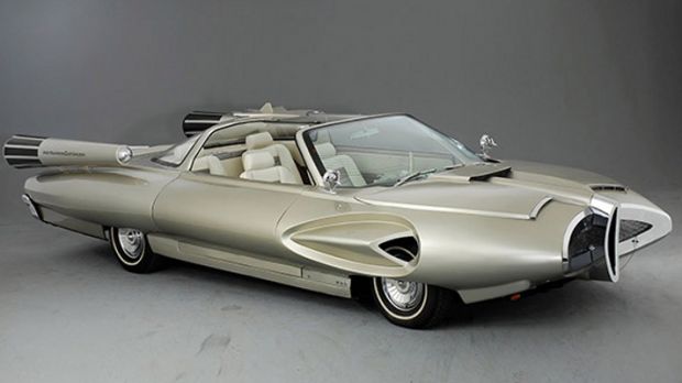 Some concept cars were designed only to demonstrate an idea, like this Ford X2000 from 1958